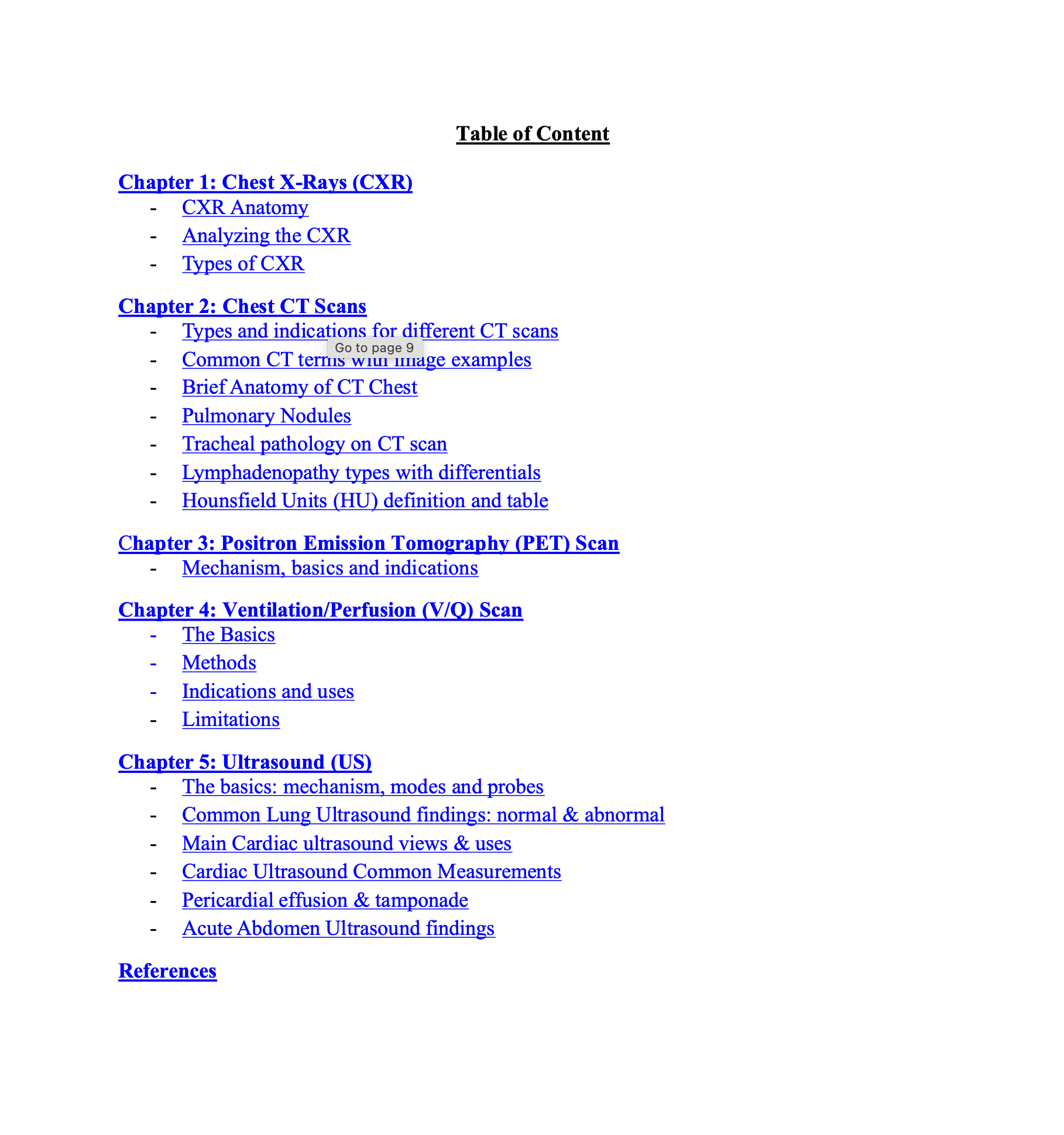 THICCU IMAGING GUIDE